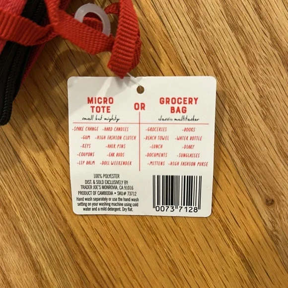 NWT Trader Joe’s Micro Totes - Picture 2 of 2